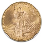 1922 $20 St Gaudens Gold Double Eagle MS-65 NGC