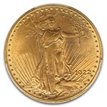 1922 $20 St Gaudens Gold Double Eagle MS-66 PCGS