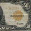 1922 $50 Gold Certificate Fine (Fr#1200)