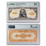 1922 $50 Gold Certificate VF-25 PMG (Fr#1200)