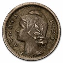 1922 Angola Copper-Nickel 10 Centavos XF