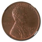1922-D Lincoln Cent MS-65 NGC (Red/Brown)