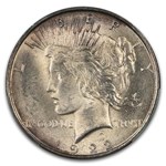 1922-D Peace Dollar MS-61 PCGS (Toned)