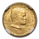 1922 Gold $1.00 Grant MS-64 NGC (No Star)