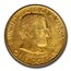 1922 Gold $1.00 Grant MS-65 PCGS (No Star)