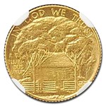 1922 Gold $1.00 Grant MS-67 NGC (No Star)