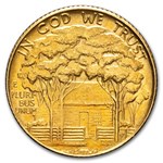 1922 Gold $1.00 Grant No Star BU