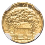 1922 Gold $1.00 Grant No Star MS-65 NGC