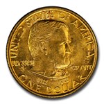 1922 Gold $1.00 Grant w/Star MS-66 PCGS CAC