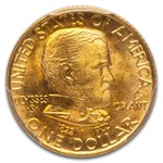 1922 Gold $1.00 Grant w/Star MS-66 PCGS