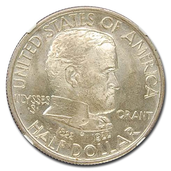 1922 Grant Memorial Commemorative Half MS-67 NGC