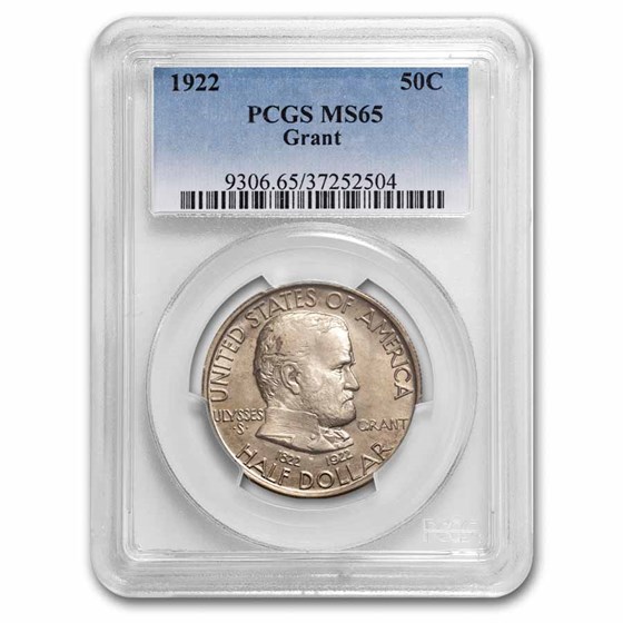 1922 Grant Memorial Half Dollar Commem MS-65 PCGS 1922 Grant Memorial Half Dollar Commem MS-65 PCGS