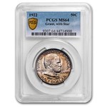 1922 Grant Memorial w/Star MS-64 PCGS Gold and Silver set w/Box
