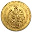 1922 Mexico Gold 50 Pesos AU