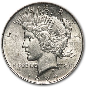 1922 Peace Dollar AU-58 (VAM-2C, Extra Hair EDS, Top-50) 1922 Peace Dollar AU-58 (VAM-2C, Extra Hair EDS, Top-50)