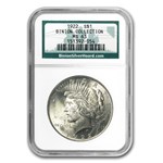 1922 Peace Dollar MS-63 NGC (Binion Collection)