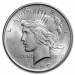 1922 Peace Dollar MS-65 PCGS