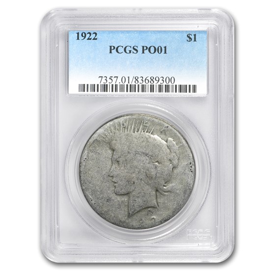 1922 Peace Dollar Poor-1 PCGS (Low Ball Registry) 1922 Peace Dollar Poor-1 PCGS (Low Ball Registry)