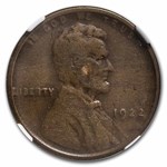 1922 Plain Lincoln Cent Fine-15 NGC (NO-D, Strong Rev)