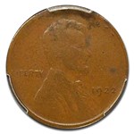 1922 Plain Lincoln Cent VF-20 PCGS (No D, Strong Reverse)