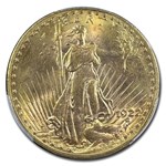 1922-S $20 St Gaudens Gold Double Eagle MS-64 PCGS