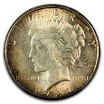 1922-S Peace Dollar AU-58 PCGS (Toned)