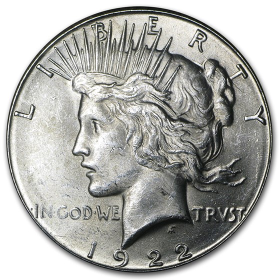 1922-S Peace Dollar BU 1922-S Peace Dollar BU