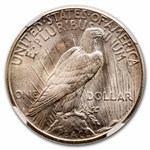 1922-S Peace Dollar MS-62 NGC