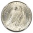 1922-S Peace Dollar MS-64+ NGC