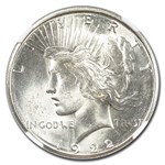 1922-S Peace Dollar MS-64 NGC