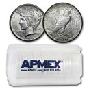 1922-S Peace Silver Dollars BU (20-Coin Roll)