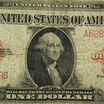 1923 $1.00 Legal Tender Red Seal Fine (Fr#40)