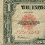 1923 $1.00 Legal Tender Red Seal VG (Fr#40)