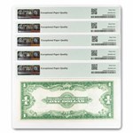 1923 $1.00 Silver Certificate CU-64 PMG EPQ (Fr#238) 5 consec.