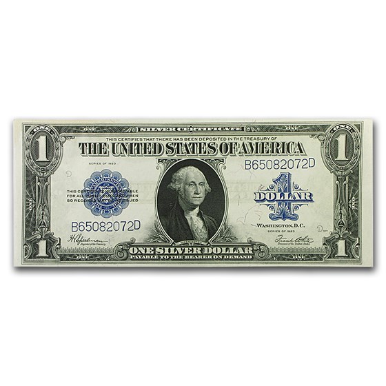 1923 $1.00 Silver Certificate CU 1923 $1.00 Silver Certificate CU
