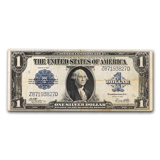 1923 $1.00 Silver Certificate Fine (Fr#238) 1923 $1.00 Silver Certificate Fine (Fr#238)