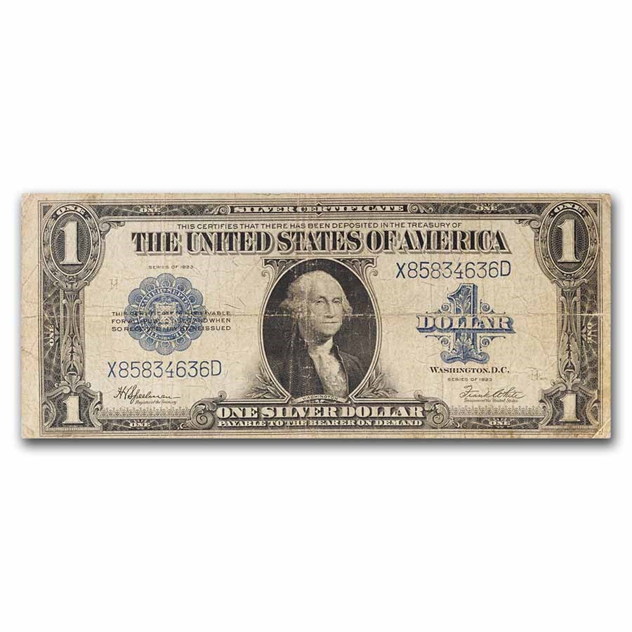 1923 $1.00 Silver Certificate Good