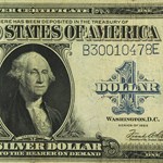 1923 $1.00 Silver Certificate VF Details (Fr#238)