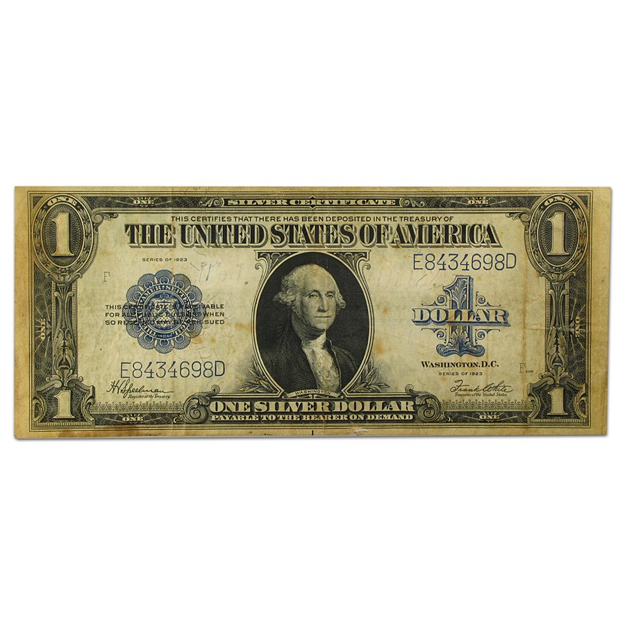 1923 $1.00 Silver Certificate VF (Fr#237) Details