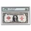 1923 $1.00 United States Note Red Seal CH AU-58 EPQ PMG (Fr#40)