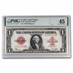 1923 $1.00 United States Note Red Seal Choice XF-45 PMG (Fr#40)