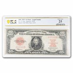 1923 $10 U.S. Note Red Seal VF-25 PCGS (Fr#123) Poker Chip