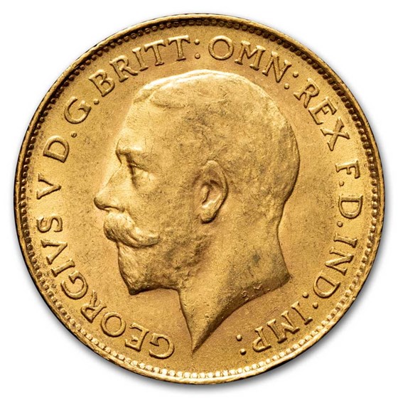 1923-1926 South Africa Gold Half Sovereign George V BU 1923-1926 South Africa Gold Half Sovereign George V BU