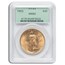 1923 $20 Saint-Gaudens Gold Double Eagle MS-63 PCGS