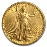 1923 $20 St Gaudens Gold Double Eagle MS-62 PCGS