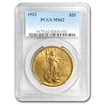 1923 $20 St Gaudens Gold Double Eagle MS-62 PCGS