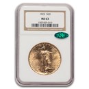 1923 $20 St Gaudens Gold Double Eagle MS-63 NGC CAC