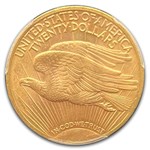 1923 $20 St Gaudens Gold Double Eagle MS-64+ PCGS