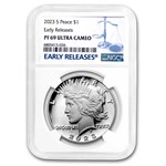 1923/2023 Peace Silver Dollar 2 Coin Set