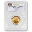 1923/38 (1961) Turkey Gold 100 Kurush Ataturk MS-63 PCGS